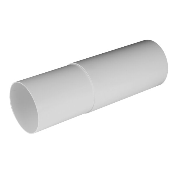 Rundkanal Rohrsystem Lüftungsrohr Formteile Bogen T-Stück Verbinder Ø100 mm weiß