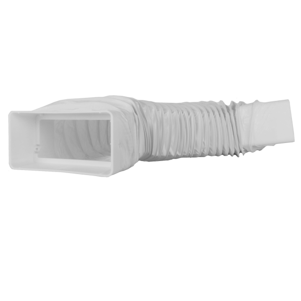PVC Flexkanal mit Verbinder 0,5 m verschiedene Gr&ouml;&szlig;en