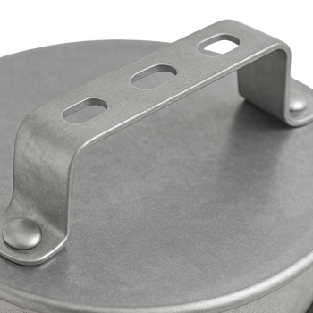 Enddeckel mit Doppellippendichtung Ø 125 mm
