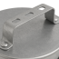 Enddeckel mit Doppellippendichtung Ø 125 mm