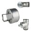 Enddeckel Formteile mit Griff Ø 160 mm