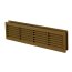 Lüftungsgitter Türlüfte Türlüftung Badezimmer Kunststoffgitter Abluft Zuluft 120 x 440 mm buche