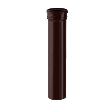 Entwässerungssystem DN110 braun Fallrohr DN110 - 0,5 m