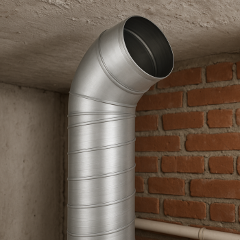 Bogen 45° Ø 150  mm