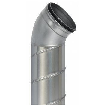 Bogen 45° Doppellippendichtung Ø 80 - 250 mm