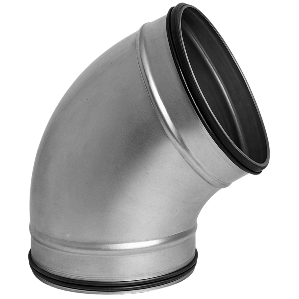 Bogen 60° mit Doppellippendichtung Ø 125 mm