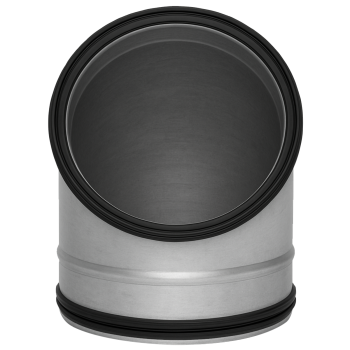 Bogen 60° mit Doppellippendichtung Ø 125 mm