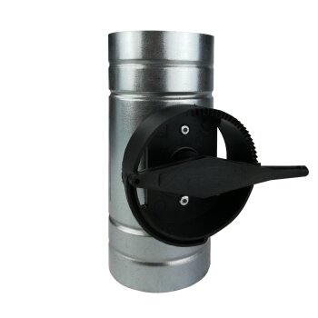 Drosselklappe Luftstromregler Volumenstromregler L&uuml;ftungssystem Zu- Abluft 75 mm