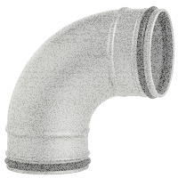 Bogen 90° mit Doppellippendichtung Ø 250 mm 1