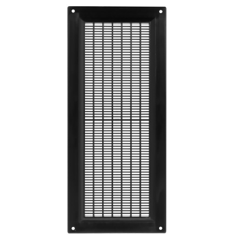 Lüftungsgitter Insektenschutz 130 x 300 mm schwarz