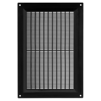 Lüftungsgitter Insektenschutz 250 x 170 mm schwarz