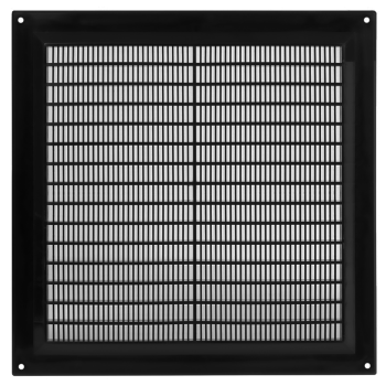 Lüftungsgitter Insektenschutz 250 x 250 mm schwarz