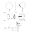 Badl&uuml;fter Abluftventilator Ventilator L&uuml;fter Badezimmer WC Toilette Entl&uuml;ftung Nachlauf &Oslash; 100 mm
