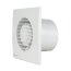 Badl&uuml;fter Ventilator Be- und Entl&uuml;ftung Badezimmer L&uuml;fter Toilette wei&szlig; &Oslash; 100 mm