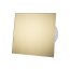Ø125 mm Wohnraumlüfter Rückstauklappe Echtglas Feuchtesensor gold satiniert