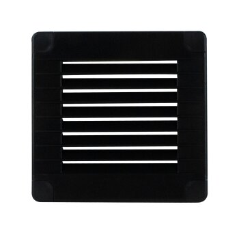 Lüftungsgitter eckig 100 x 100 mm Insektenschutz...