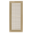 Lüftungsgitter Insektenschutz 130 x 300 mm beige