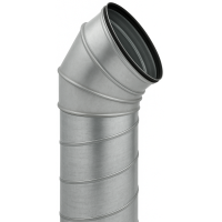 Bogen 45° mit Doppellippendichtung Ø 630 mm 2