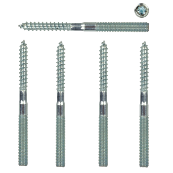 Stockschrauben M8 x 100 mm 5 Stk.