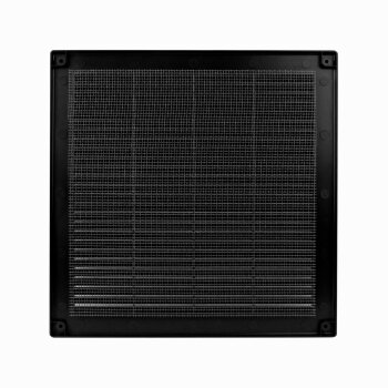 Lüftungsgitter Insektenschutz rechteckig quadratisch Lamellengitter braun weiß schwarz 300 x 300 mm