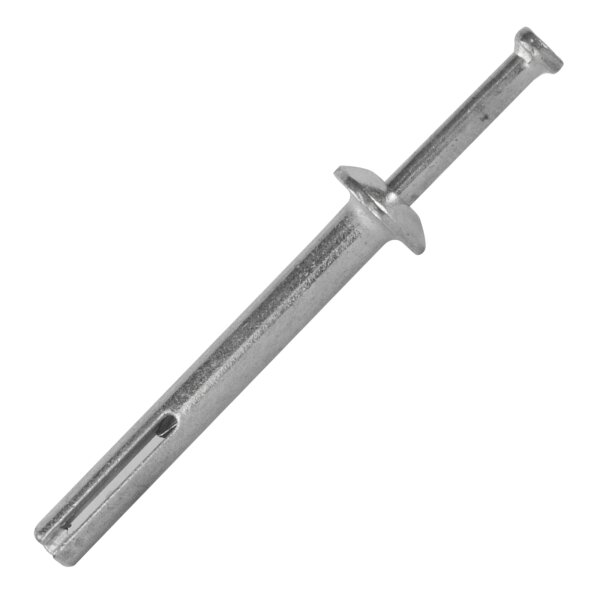 100 Stück Einschlagdübel Nageldübel Schlagdübel Metall vormontiert 6 x 50 mm
