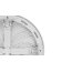 L&uuml;ftungsgitter Rosette Flansch einstellbar Insektenschutz &Oslash; 70 - 150 mm mit Insektenschutz