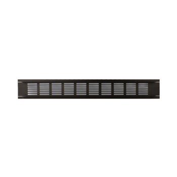 Aluminium Lüftungsgitter Heizungsgitter Stegblech braun/schwarz 40 mm 300 mm
