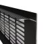 Aluminium Lüftungsgitter Heizungsgitter Stegblech braun/schwarz 40 mm 300 mm
