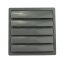 Lamellengitter 170 x 170 mm | Ø 100 mm grau Gebraucht - Akzeptabel