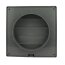 Lamellengitter 170 x 170 mm | Ø 100 mm grau Gebraucht - Akzeptabel