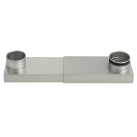 Saunakanal Teleskopkanal Ø 125 mm 1