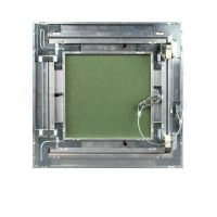 Revisionsklappe 12,5 mm GK-Einlage herausnehmbar staubdicht 