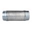 Aluflexrohr Aluflexschlauch mit Verbinder L&uuml;ftungsschlauch Flexrohr &Oslash; 100 mm 0,5 m
