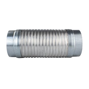 Aluflexrohr Aluflexschlauch mit Verbinder Lüftungsschlauch Flexrohr Ø 100 mm 1,5 m