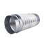 Aluflexrohr Aluflexschlauch mit Verbinder Lüftungsschlauch Flexrohr Ø 100 mm 1,5 m