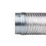 Aluflexrohr Aluflexschlauch mit Verbinder L&uuml;ftungsschlauch Flexrohr &Oslash; 100 mm 1,5 m