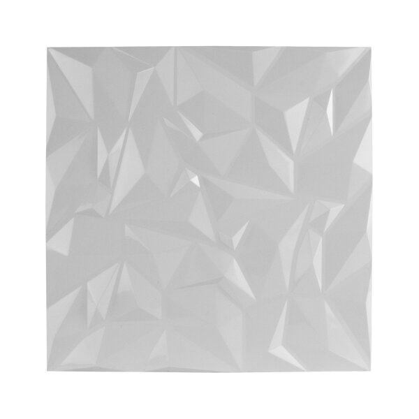 Badlüfter Wohnraumlüfter Diamant Panel weiß Ø 125 mm und verschiedenen Funktionen