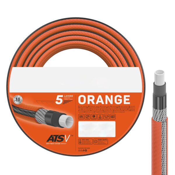 Gartenschlauch 5-lagig 1/2 Zoll 3/4 Zoll 24 bar 3/4" 50 m