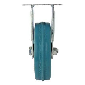 Transportrolle max. Traglast 65 kg Bockrolle Vollgummireifen Gleitlager