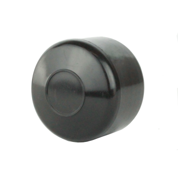 Zaunpfahlkappen rund 51 mm schwarz (RAL 9005)
