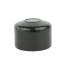Zaunpfahlkappen rund 51 mm schwarz (RAL 9005)