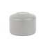 Zaunpfahlkappen rund 51 mm grau (RAL 7040)