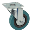 Transportrolle max. Traglast 65 kg Lenkrolle Gleitlager Bremsbar Ø 75 mm ohne Bremse