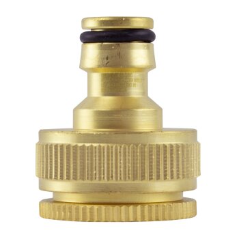 Messing Anschlussstück mit Innengewinde 3/4" und 1"