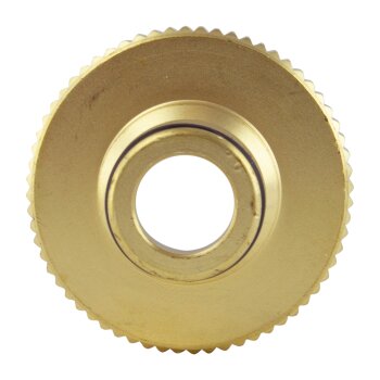 Messing Anschlussstück mit Innengewinde 3/4" und 1"