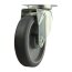 Transportrolle max. Traglast 80 kg Lenkrolle Gleitlager Bremsbar Ø 50 mm mit Bremse