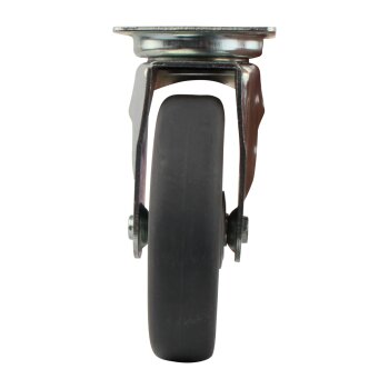 Transportrolle max. Traglast 80 kg Lenkrolle Gleitlager Bremsbar Ø 50 mm ohne Bremse