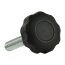 Sterngriff mit Stiftschraube M8 x 23 mm