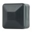 Zaunpfahlkappen quadratisch 40 x 40 mm anthrazit (RAL 7016)