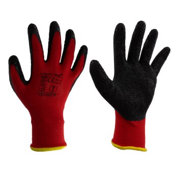 Arbeitshandschuhe Latexbeschichtet Gr. S bis XXL / 7 bis 11